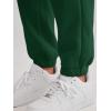 imageAUTOMET Womens Winter Casual Baggy Fleece Lined Sweatpants Fashion High Waisted Joggers Pants Athletic Clothes with PocketsDark Green