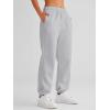 imageAUTOMET Womens Winter Casual Baggy Fleece Lined Sweatpants Fashion High Waisted Joggers Pants Athletic Clothes with PocketsGrey
