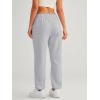 imageAUTOMET Womens Winter Casual Baggy Fleece Lined Sweatpants Fashion High Waisted Joggers Pants Athletic Clothes with PocketsGrey