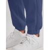 imageAUTOMET Womens Winter Casual Baggy Fleece Lined Sweatpants Fashion High Waisted Joggers Pants Athletic Clothes with PocketsNavy Blue