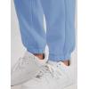 imageAUTOMET Womens Winter Casual Baggy Fleece Lined Sweatpants Fashion High Waisted Joggers Pants Athletic Clothes with PocketsSkyblue
