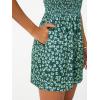 imageAUTOMET Rompers for Women Summer Vacation Beach Outfits Casual Loose Square Neck Shorts Jumpsuits Overalls 2025 Resort WearGreen