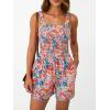 imageAUTOMET Rompers for Women Summer Vacation Beach Outfits Casual Loose Square Neck Shorts Jumpsuits Overalls 2025 Resort WearMulti