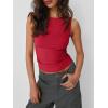 imageAUTOMET Womens Going Out Tank Tops Sleeveless Summer 2025 Trendy Cute Shirts Boat Neck Basic Y2K Fashion Outfit ClothesRed