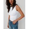 imageAUTOMET Womens Going Out Tank Tops Sleeveless Summer 2025 Trendy Cute Shirts Boat Neck Basic Y2K Fashion Outfit ClothesWhite