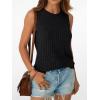 imageAUTOMET Womens Tank Tops Sleeveless Tunic Shirts Summer Fashion Basic Soft Clothes 2025 Casual Trendy Vacation Spring OutfitsBlack