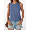 imageAUTOMET Womens Tank Tops Sleeveless Tunic Shirts Summer Fashion Basic Soft Clothes 2025 Casual Trendy Vacation Spring OutfitsDarkblue