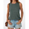 imageAUTOMET Womens Tank Tops Sleeveless Tunic Shirts Summer Fashion Basic Soft Clothes 2025 Casual Trendy Vacation Spring OutfitsDarkgreen