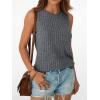 imageAUTOMET Womens Tank Tops Sleeveless Tunic Shirts Summer Fashion Basic Soft Clothes 2025 Casual Trendy Vacation Spring OutfitsDarkgrey