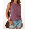 imageAUTOMET Womens Tank Tops Sleeveless Tunic Shirts Summer Fashion Basic Soft Clothes 2025 Casual Trendy Vacation Spring OutfitsDarkpink