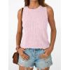imageAUTOMET Womens Tank Tops Sleeveless Tunic Shirts Summer Fashion Basic Soft Clothes 2025 Casual Trendy Vacation Spring OutfitsPink