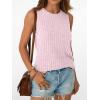 imageAUTOMET Womens Tank Tops Sleeveless Tunic Shirts Summer Fashion Basic Soft Clothes 2025 Casual Trendy Vacation Spring OutfitsPink