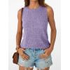 imageAUTOMET Womens Tank Tops Sleeveless Tunic Shirts Summer Fashion Basic Soft Clothes 2025 Casual Trendy Vacation Spring OutfitsPurple