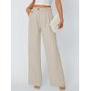 imageAUTOMET Womens Wide Leg Dress Pants Business Casual Work OutfitsBeige