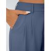 imageAUTOMET Womens Wide Leg Dress Pants Business Casual Work OutfitsDusty Blue