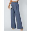 imageAUTOMET Womens Wide Leg Dress Pants Business Casual Work OutfitsDusty Blue