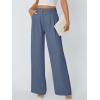 imageAUTOMET Womens Wide Leg Dress Pants Business Casual Work OutfitsDusty Blue