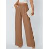imageAUTOMET Womens Wide Leg Dress Pants Business Casual Work OutfitsToffee