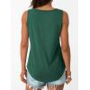 imageAUTOMET Women Tank Tops 2025 Sleeveless Summer Vacation Beach Fashion Tees Shirts Comfy Casual Flowy Spring Outfits ClothesDarkgreen