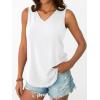 imageAUTOMET Women Tank Tops 2025 Sleeveless Summer Vacation Beach Fashion Tees Shirts Comfy Casual Flowy Spring Outfits ClothesWhite
