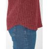 imageAUTOMET Women Tops Summer Sweaters Short Sleeve V Neck Shirts 2025 Spring Fashion Dressy Casual Business Tunic BlousesBurgundy