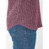 imageAUTOMET Women Tops Summer Sweaters Short Sleeve V Neck Shirts 2025 Spring Fashion Dressy Casual Business Tunic BlousesPurple Red