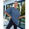 imageAUTOMET Womens Oversized T Shirts Workout Plus Size Short Sleeve Tops Casual Loose Basic Tees Summer Trendy Outfits 2025Blue