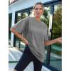 imageAUTOMET Womens Oversized T Shirts Workout Plus Size Short Sleeve Tops Casual Loose Basic Tees Summer Trendy Outfits 2025Grey