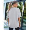 imageAUTOMET Womens Oversized T Shirts Workout Plus Size Short Sleeve Tops Casual Loose Basic Tees Summer Trendy Outfits 2025Grey