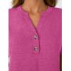 imageAUTOMET Womens Short Sleeve Shirts Henley Dressy Casual Summer Tops 2025 Trendy Blouses Cute TShirts Outfits ClothesRose