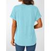 imageAUTOMET Womens Short Sleeve Shirts Henley Dressy Casual Summer Tops 2025 Trendy Blouses Cute TShirts Outfits ClothesSky