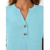 imageAUTOMET Womens Short Sleeve Shirts Henley Dressy Casual Summer Tops 2025 Trendy Blouses Cute TShirts Outfits ClothesSky