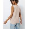 imageAUTOMET Womens Tank Tops Summer Sleeveless Shirts Spring 2025 V Neck Loose Fit Casual Clothes Trendy Fashion OutfitsBeige