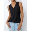 imageAUTOMET Womens Tank Tops Summer Sleeveless Shirts Spring 2025 V Neck Loose Fit Casual Clothes Trendy Fashion OutfitsBlack