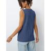 imageAUTOMET Womens Tank Tops Summer Sleeveless Shirts Spring 2025 V Neck Loose Fit Casual Clothes Trendy Fashion OutfitsBlue