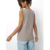 imageAUTOMET Womens Tank Tops Summer Sleeveless Shirts Spring 2025 V Neck Loose Fit Casual Clothes Trendy Fashion OutfitsCoffeegrey