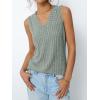 imageAUTOMET Womens Tank Tops Summer Sleeveless Shirts Spring 2025 V Neck Loose Fit Casual Clothes Trendy Fashion OutfitsLightgreen