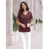 imageAUTOMET Womens Tops Short Sleeve T Shirt Summer V Neck Casual Top 2025 Spring Cute Basic Trendy Outfits FashionWinered