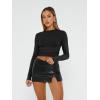 imageAUTOMET 3 Pack Womens Long Sleeve T Shirts Fall Fashion Basic Going Out Crop Tops Slim Fitted Winter Clothes 2025Black white