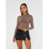 imageAUTOMET 3 Pack Womens Long Sleeve T Shirts Fall Fashion Basic Going Out Crop Tops Slim Fitted Winter Clothes 2025Black white coffee Gray