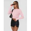 imageAUTOMET 3 Pack Womens Long Sleeve T Shirts Fall Fashion Basic Going Out Crop Tops Slim Fitted Winter Clothes 2025Black white pink