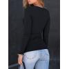imageAUTOMET Womens Long Sleeve Shirts Square Neck Tops Ribbed Knit Basic Teen Girls Crop Tops Fall Outfits Fashion Clothes 2025Black