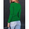 imageAUTOMET Womens Long Sleeve Shirts Square Neck Tops Ribbed Knit Basic Teen Girls Crop Tops Fall Outfits Fashion Clothes 2025Green