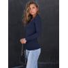 imageAUTOMET Womens Long Sleeve Shirts Square Neck Tops Ribbed Knit Basic Teen Girls Crop Tops Fall Outfits Fashion Clothes 2025Navy