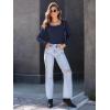 imageAUTOMET Womens Long Sleeve Shirts Square Neck Tops Ribbed Knit Basic Teen Girls Crop Tops Fall Outfits Fashion Clothes 2025Navy