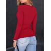 imageAUTOMET Womens Long Sleeve Shirts Square Neck Tops Ribbed Knit Basic Teen Girls Crop Tops Fall Outfits Fashion Clothes 2025Red
