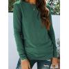 imageAUTOMET Long Sleeve Shirts for Women Business Casual Tops Fall Fashion Clothes Workout Plus Size Teacher School Outfits 202501darkgreen