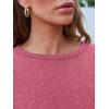 imageAUTOMET Long Sleeve Shirts for Women Business Casual Tops Fall Fashion Clothes Workout Plus Size Teacher School Outfits 202501hotpink