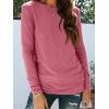 imageAUTOMET Long Sleeve Shirts for Women Business Casual Tops Fall Fashion Clothes Workout Plus Size Teacher School Outfits 202501hotpink