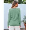 imageAUTOMET Long Sleeve Shirts for Women Business Casual Tops Fall Fashion Clothes Workout Plus Size Teacher School Outfits 202501lightgreen
